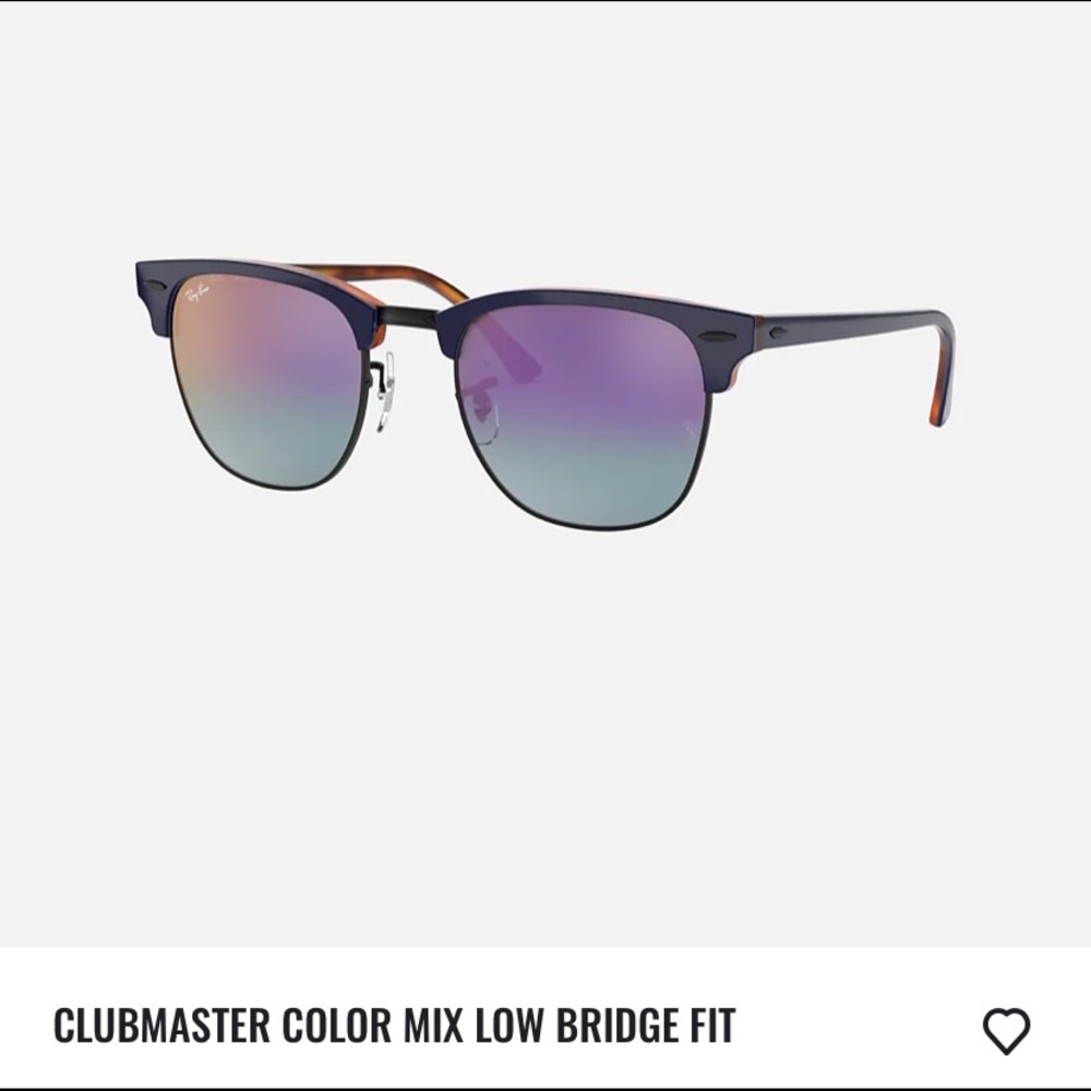 RayBan Clubmaster Color Mix Sunglasses